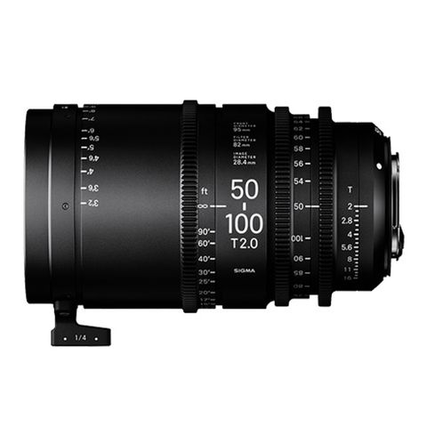 Sigma 50-100mm T2 Cine Zoom Lens with Canon EF Mount