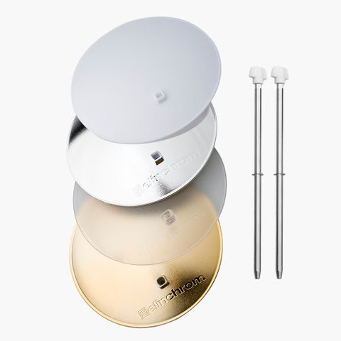 Elinchrom Deflector Set Gold Silver Tranclucent