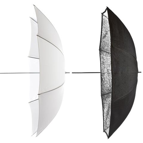 Elinchrom Umbrella Set With Silver/White Umbrellas