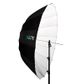 Xlite 165cm Deep Parabolic Black White Umbrella