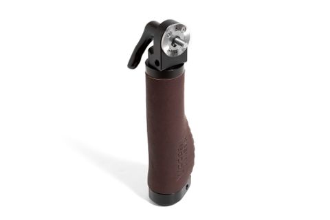 Wooden Camera - Rosette Handle (Brown Leather)