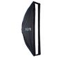 Xlite 25x100cm Pro Umbrella Strip Softbox + Grid & Mask for S-Type