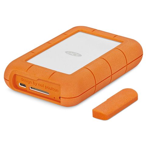 LaCie 4TB Rugged Raid USB-C Portable Drive with SD Slot