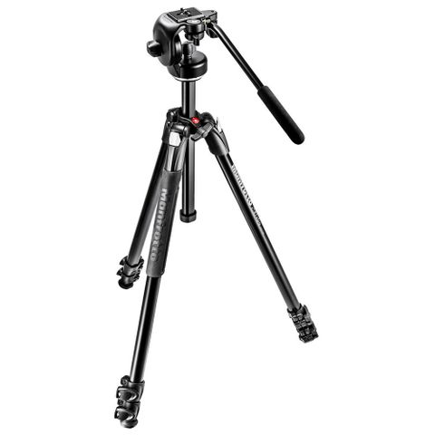 Manfrotto MK290XTA3-2W 290 Xtra Aluminium Tripod with 128RC Fluid Head