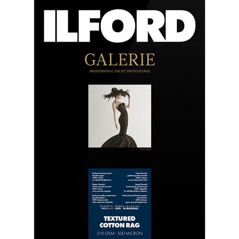 Ilford Galerie Textured Cotton Rag 310gsm A2 25 Sheets