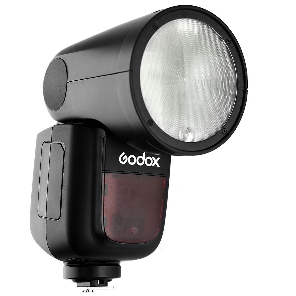 Godox V1 Fuji Flash TTL HSS Round Head Portable Speedlight with X2T Transmitter 