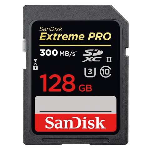 Sandisk Extreme Pro SDXC 128GB UHS-II 300MB/s