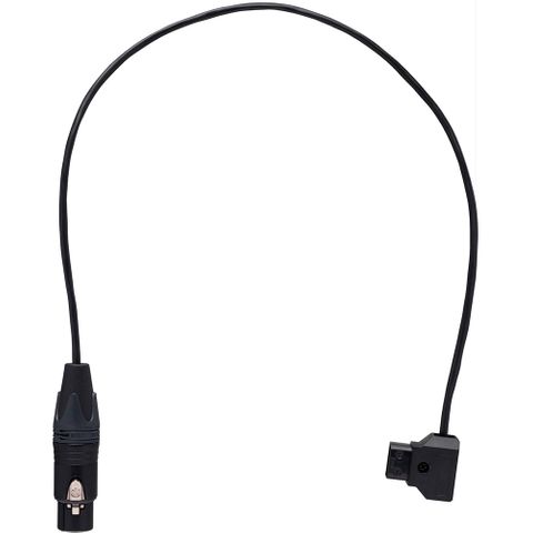 Teradek Orbit PTZ XLR to P-Tap for TX 45cm Cable
