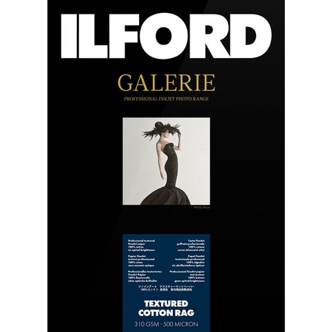 Ilford Galerie Textured Cotton Rag 310gsm A3 25 Sheets