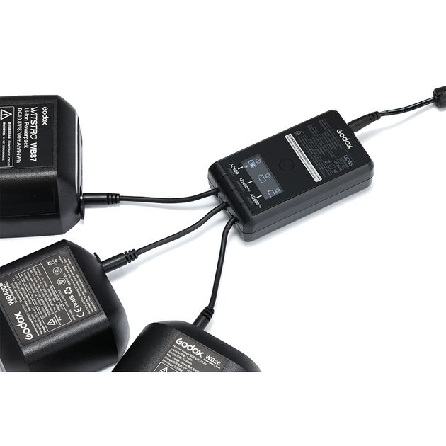 Cargador Godox C26 Para AD600Pro | Tienda