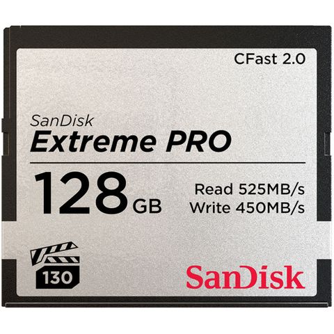 Sandisk Extreme Pro CFast 2.0 128GB Card