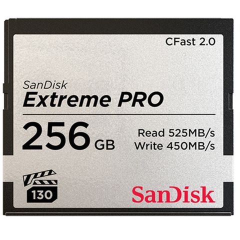 Sandisk Extreme Pro CFast 2.0 256GB Card