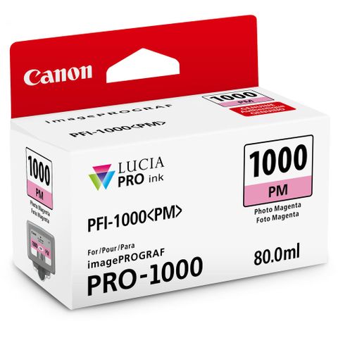 Canon PRO-1000 80ml Photo Magenta Ink PFI1000PM