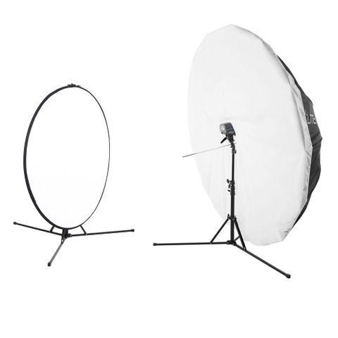 Elinchrom RX One + 180cm B/W Umbrella  & Reflector Kit