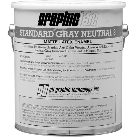 GTI Standard Grey Neutral 8 / 1 Gallon Paint