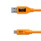 Tether Tools TetherPro USB 3.0 to USB-C 4.6m Hi-Vis Orange