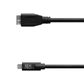 Tether Tools TetherPro USB-C to USB 3.0 Micro-B 4.6m Black