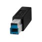 Tether Tools TetherPro USB-C to USB 3.0 Male B 4.6m Black