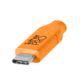 Tether Tools TetherPro USB-C to USB 2.0 Mini-B 5-Pin 4.6m Hi-Vis Orange