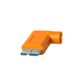 Tether Tools TetherPro USB-C to USB 3.0 Micro-B Right Angle 4.6m Hi-Vis Orange