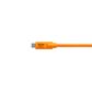 Tether Tools TetherPro USB-C to USB 3.0 Micro-B Right Angle 4.6m Hi-Vis Orange