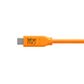 Tether Tools TetherPro USB-C to USB 2.0 Mini-B 8-Pin 4.6m Hi-Vis Orange