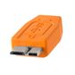 Tether Tools TetherPro USB 3 Male To Micro-B 5 Pin 4.6m Hi-Vis Orange