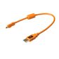 Tether Tools TetherPro USB 2 Male to Mini-B 8-Pin 30cm Hi-Vis Orange
