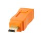 Tether Tools TetherPro USB 2 Male to Mini-B 8-Pin 30cm Hi-Vis Orange
