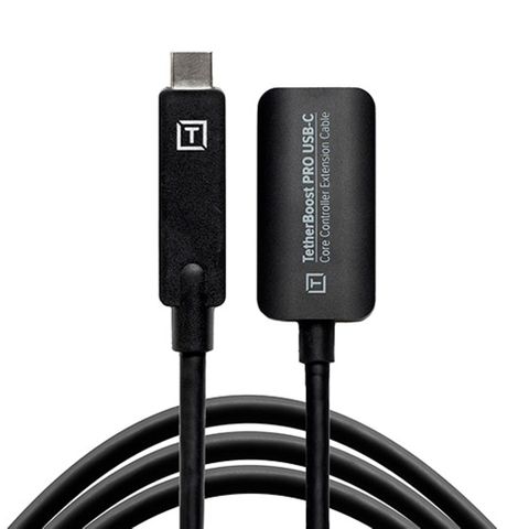 TETHERTOOLS CABLE USB-C VERS USB-C COUDE NOIR 4,6M