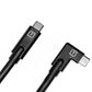 Tether Tools TetherPro USB-C To USB-C Right Angle 4.6m - Black