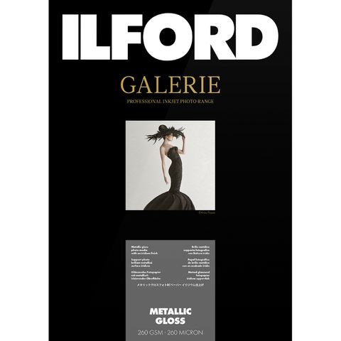 Ilford Galerie Metallic Gloss 260gsm 6x4 100 Sheets