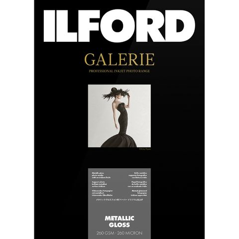 Ilford Galerie Metallic Gloss 260gsm 5x7 100 Sheets