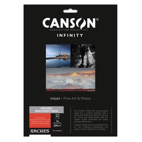 Canson Infinity 2 Sheets Arches Fine Art Discovery Pack