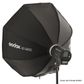 Godox AD-S60S Silver Octa Umbrella Softbox 60cm