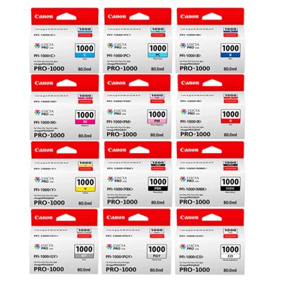 Canon Pro 1000 Consumables