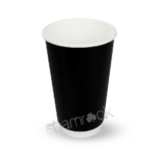 CUPS INSULATED 16OZ BLACK 25X(20)