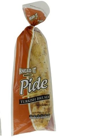 BAGGED PIDE WHOLEMEAL 430GM (10) KNEAD I