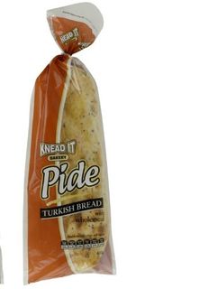 BAGGED PIDE WHOLEMEAL 430GM (10) KNEAD I