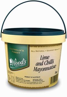 MAYONNAISE LIME & CHILLI 2KG (2) WOODS