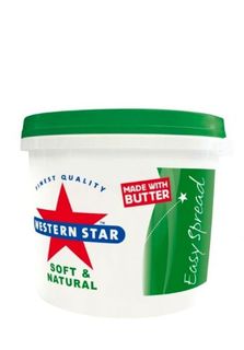 BUTTER 2KG (4) SPREADABLE  WESTERN STAR