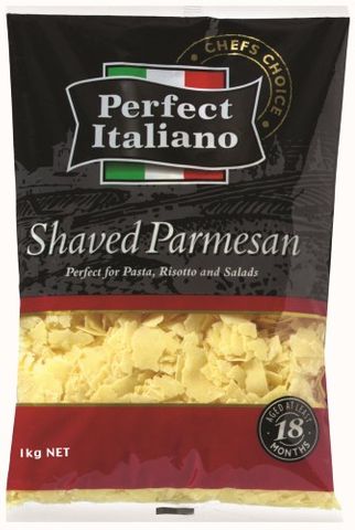 CHEESE PARMESAN SHAVED 1KG (6) PERFECT
