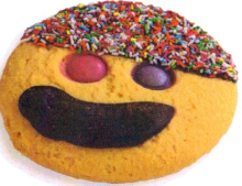 COOKIE SMILEY FACE (12)*MONSTER