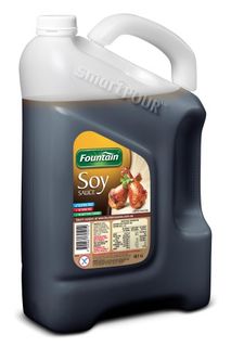 SAUCE SOY 4LTR (3) G/FREE FOUNTAIN