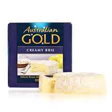 CHEESE BRIE 115GM (12)  AUST GOLD