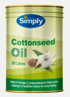 OIL COTTONSEED SIMPLY 20 LTR