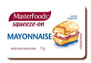 MAYONNAISE SQUEEZE MASTERFOOD 11GM (100)