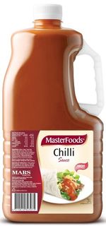 SAUCE CHILLI HOT 3 LITRE (4) MASTERFOOD