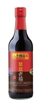 SOY SAUCE DARK MUSH 500ML (12) LKK