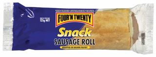 SAUSAGE ROLLS 125GM (24) * FOUR & TWENTY